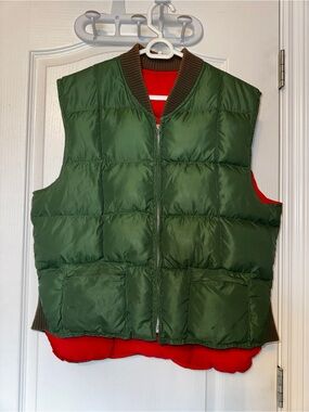 Vintage Pioneer Down Vest XL | Lightning Zipper